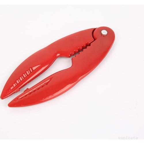 Red Crabs and lobsters Seafood Pliers Food Clips Barbecue Clip Special Kitchen Tool Accessories