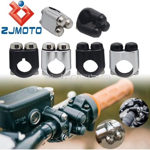 Cruiser Motorcycle 1"25mm Handlebar Control Switch Starter Horn Light Switch 7/8" 22mm For Harley Softail Sportster Dyna Chopper