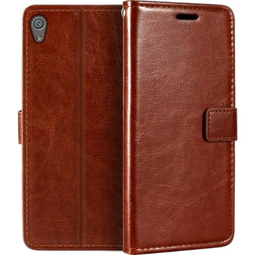 Case For Sony Xperia XA F3111 Wallet Premium Magnetic Flip Case Cover With Card Holder And Kickstand For Sony Xperia XA F3111