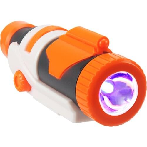 Modified Part Tactical Flashlight for Nerf Elite Series Retaliator Rapidstrike for Nerf Modulus Regulator toy gun 2018