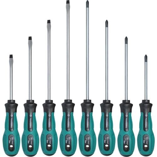 8Pcs Insulated Screwdriver Set 75mm 100mm 125mm 150mm Electrician Multi-Bit Screw Driver Repair Hand Tools