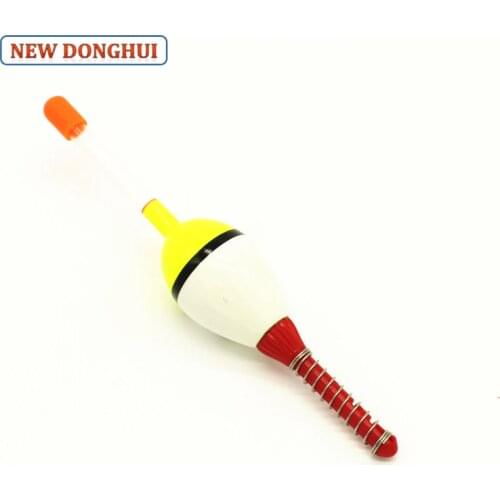 Newdonghui Balsa Wood Night Fishing Bobber Spring Float 7/8 x 6 inch Pan Fish Floats G4