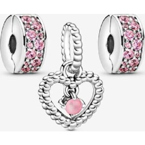 2020 New Exquisite Petal Heart-shaped Red Crystal Charm, High-end Hot Selling Jewelry For Girlfriend Romantic Anniversary Gift