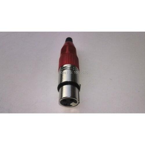 Wholesale 5 pcs/lot XLR Female 3Pin Audio Cable Connector Solder Type Mic Microphone Cables - YA5097-1