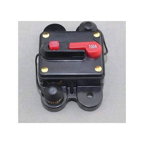 100A Car Audio Inline Circuit Breaker Fuse for 12V Protection SKCB-01-100A