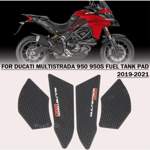 NEW Motorcycle Anti-slip Fuel Tank Pad Anti-scratch grip Side Gas Knee Grip Waterproof Stickers For DUCATI MULTISTRADA 950 950S