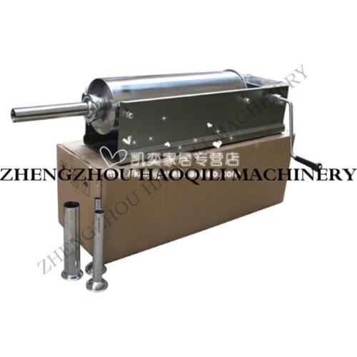 3L Horizontal Type Manual Sausage Stuffer|stainless steel sausage stuffer|meat filler|sausage making machine|Sausage filler