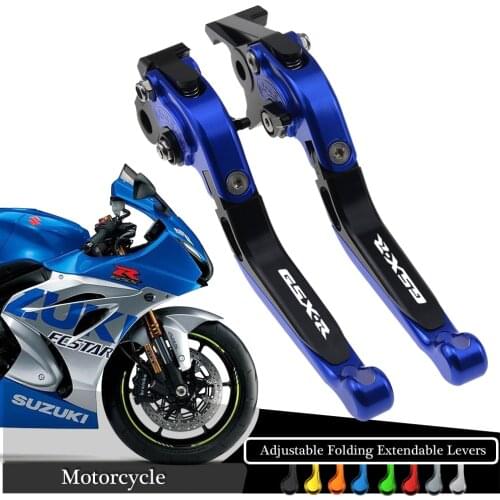 Motorcycle Folding Extendable CNC Adjustable Clutch Brake Levers For SUZUKI GSXR1000 GSX-R1000 GSX-R 2007-2008