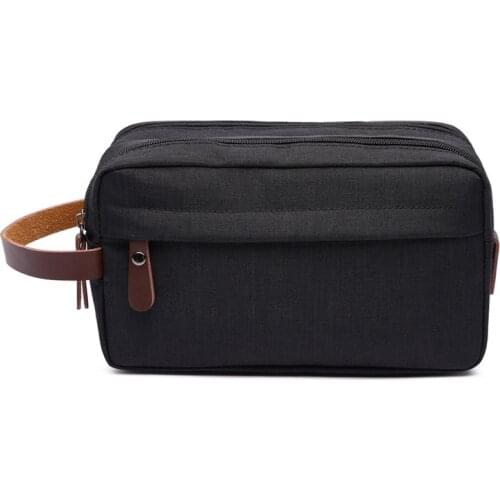 Yesetn Bag 080920 mens canvas storage bag washing bag portable waterproof snowflake waterproof pocket money bag