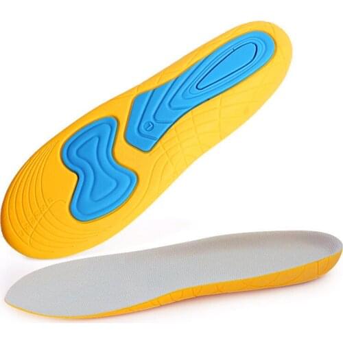 Super Soft Sports Insoles Breathable Sweat Shock Absorbing Thickened Stretch Foot Care Shoe Sock Pad Brioche For Long-Distance