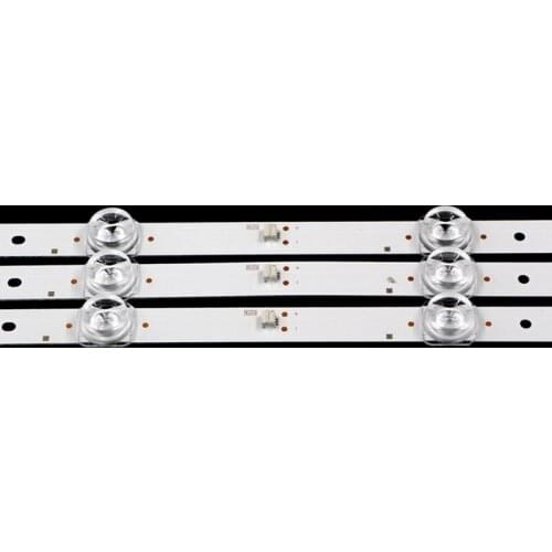 6 Pcs/Lot LED Strips CC02430D738V04 CC02430D738V03 43E20 3X8 8S1P 1410 0D20 43LST5970 F43E8000Q PT430CT02-1