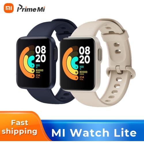 Global Version Xiaomi Mi Watch Lite GPS Smartwatch 1.4" TFT LCD Screen Fitness Heart Rate Sleep Monitor Waterproof Smart Watch