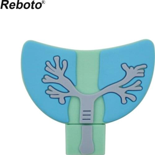 USB2.0 Pen Drive Human Organs Lung USB Flash Drive 32GB 64GB Cartoon Memory Stick 4GB 8GB 16GB Mini Pendrive Memories Disk USB