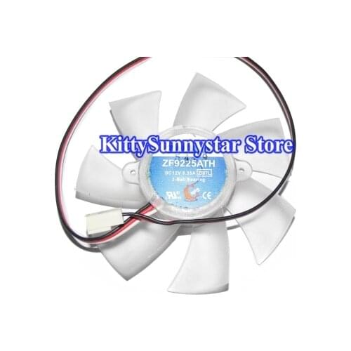Zyvpee® ZF9225ATH 12V 0.35A 3Wire For CNPS9500 CNPS9700 With LED Cooling Fan diameter 86MM