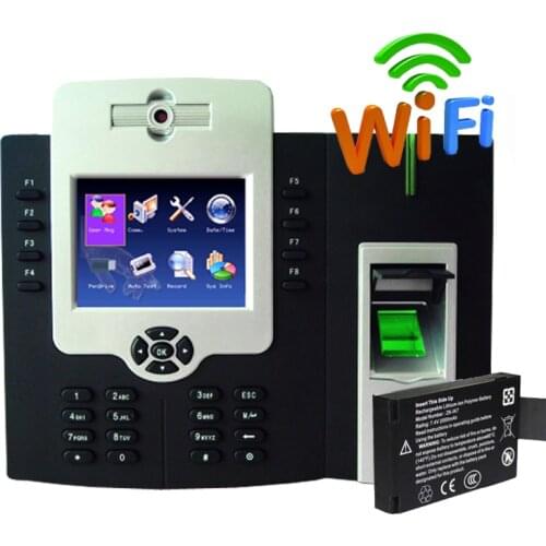 ZK IClock880-H 50000 Fingerprint Time Attendance System With Camera Biometric Fingerprint Door Access Control Optional WIFI