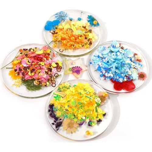 JF47 1 Set DIY Mix Glitters Sequins UV Resin Fillings For DIY Epoxy Resin Mold Nail Art Decor Crafts Jewelry Making Supplies