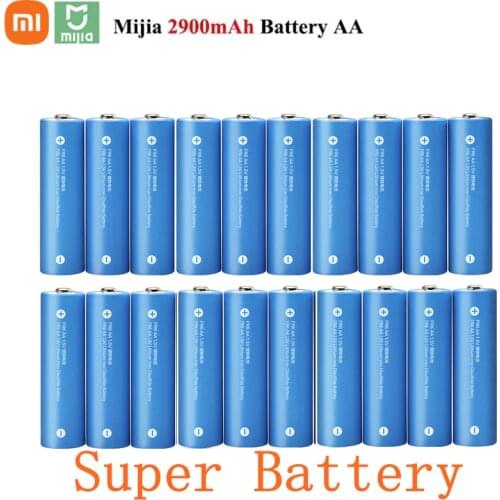 4pcs Xiaomi Mijia Super Battery AA 2900mAh Lithium iron battery Durable 1.5V Cold-resistant Mijia battery аккумулятор