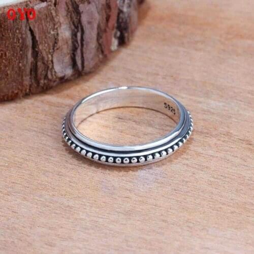 925silver vintage jewelry infinite beads celtic knot ring vintage female engagement wedding ring