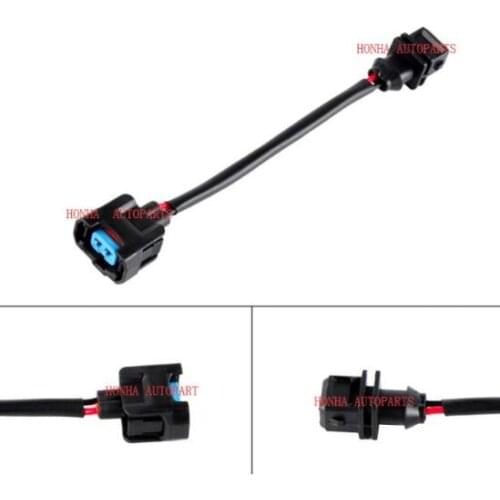 Free shipping Fuel Injector Conversion Jumper Wiring Harness Connector OBD1 TO OBD2
