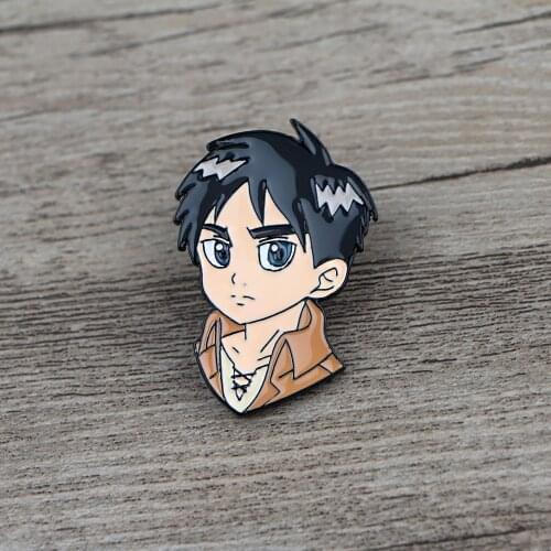 BG547 Dongmanli Anime Boy Collection Creativity Enamel Pins Women Badge Backpack Collar Lapel Pin Hat Jewelry