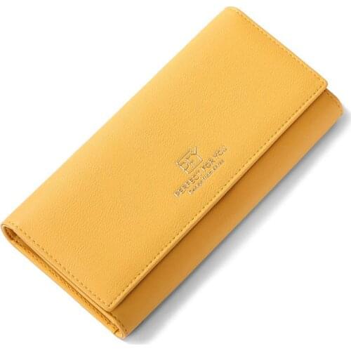 Weichen Brand Designer Women Wallets Long Women Purse Trifold Large Capacity Card Holder Purse Female Wallet Clutch Carteras