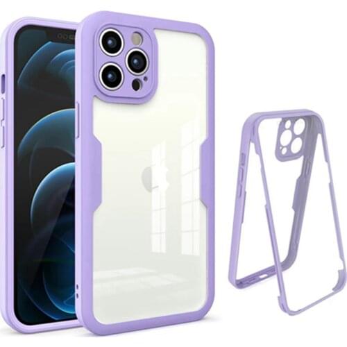 360 Full Camera Lens Protection Case For iPhone 11 12 Pro Max Case Shockproof Silicone Cover For iPhone 12 Mini X XS XR 7 8 Plus