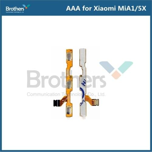 Flex for Xiaomi Mi A1 5X Power On Off + Volume Up Down Button Flex Cable for Xiaomi A1 5X Phone Relacement Parts AAA 100% Work