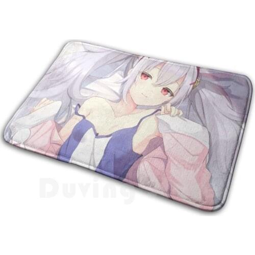 Laffey-Azur Lane Carpet Mat Rug Cushion Soft Azur Lane Anime Azur Lane Atago Manga Akagi Enterprise Waifu Azur Lane