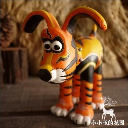 COLORFUL GROMIT FILM RESIN ANIMAL ORNAMENTS HOME ROOM TABLE DECORATION CHILDRENS GIFT COLLECTION