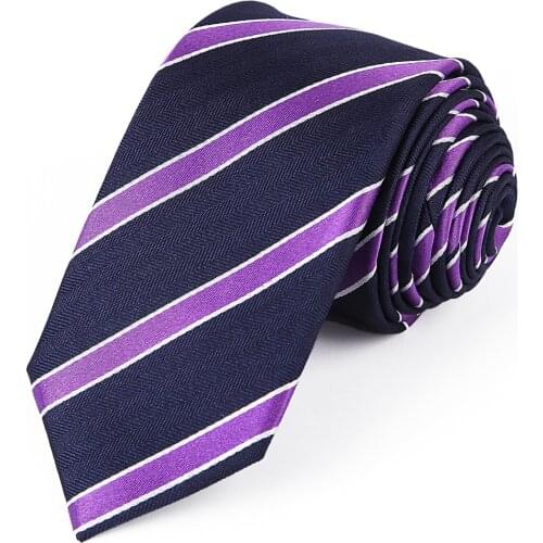 Tailor Smith Skinny Necktie 100% Silk New Mens 6.5cm Tie Casual Formal Business Party Dress Slim Ties Cravat Men Accessory gift