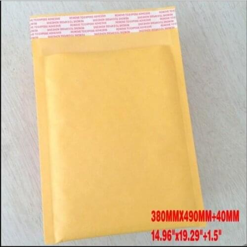 Wholesale 30pcs 38X49cm Manufacturer Kraft bags bubble mailers envelope padded envelopes paper mailer MAILING bag free shipping