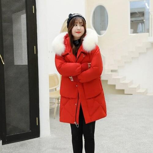 Plus size white duck coat winter female Korean down jacket casaco 806 yy1261