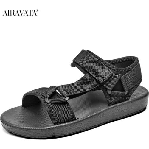 Rome Sandals Black Summer Outdoor Beach Women 2021 2020 New Fashion Big Size 36-48 Casual Flats Comfortable Female Shoes