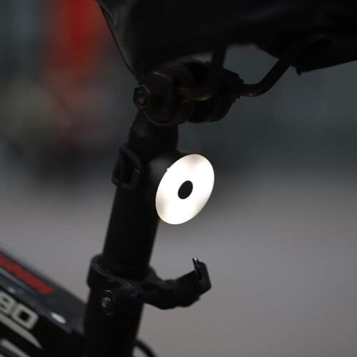 LED MTB Bike Tail Light Waterproof Rear Safety Warning Lamp 2 CR2032 Battery Included IPX6 LED Charging Bicycle Lamp