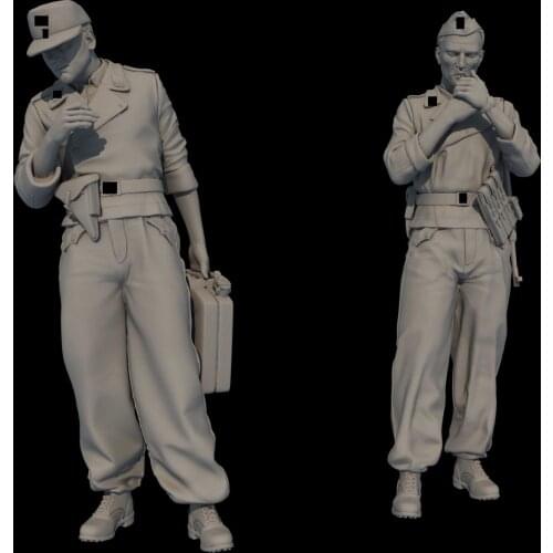 1/35 Resin Model Figure GK， Unassembled and unpainted kit