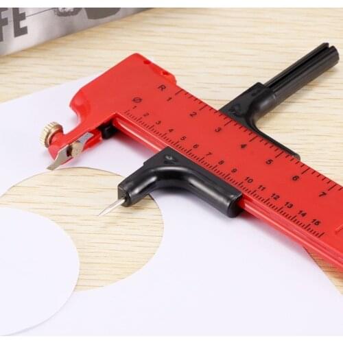 1Pcs Rotary Compass Circle Cutter Paper Cardboard Rubber Vinyl Leather Art Craft Tool 10mm To 150mm Handmade DIY Cutter Supplies