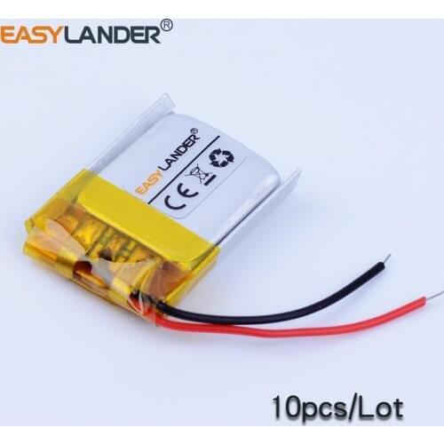 10pcs/Lot 361320 3.7V 70mAh Rechargeable Li-Polymer Li ion Battery For mp4 mp3 Smart bracelet watch Bluetooth earphone 351420