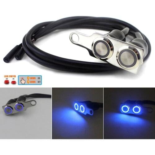 12V Waterproof Motorcycle Handlebar Switch Adjustable Headlight ON-OFF Button For 12V DC Universal Motor ATV Bike Motorcycle