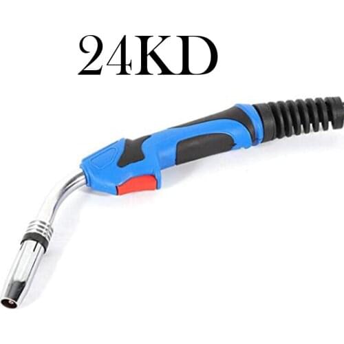 15AK 24KD 36KD Professional MIG MAG MB Welding Torch Air Cooled Contact Tip Swan Neck Holder Gas Nozzle European Type