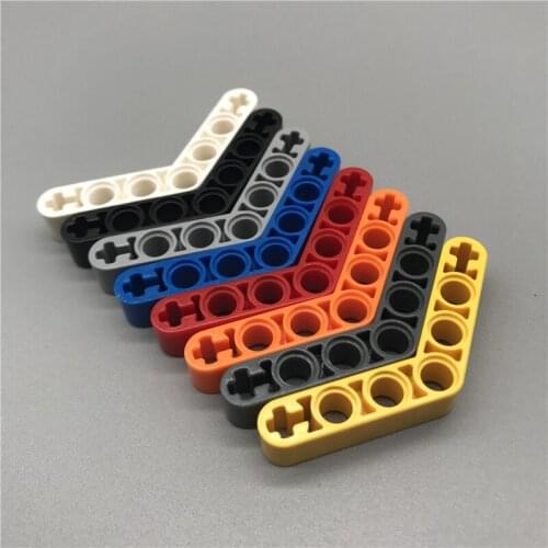20pcs New Arrvial technology Liftarm Beam 1 x 7 Bent (4 - 4) Compatible With EV3 Parts 32348 Educational Toys for Boys Gifts