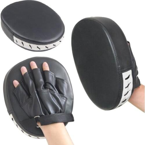 SZ-LGFM-2x focus pads hook jab mitts boxing gloves sparring punch bag training pair MMA