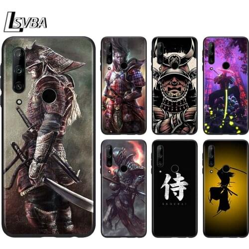 Japan The Samurai Ninja for Honor 30i 30S 20E 10i 10X 9S 9A 9C 9N 9X 8X 8C 20 10 9 Lite 30 8A 7C 7A Pro Black Phone Case