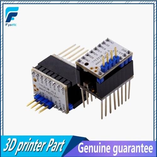 2pcs TMC2130 V1.1 Stepstick Stepper Motor Driver For SPI Function With 2pcs Heat Sink Step Stick Protector VS TMC2130 V1.0