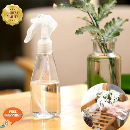 200ml Spray Bottles Sub-bottling Plastic Transparent Refillable Bottle Empty Container Flip-top Dispensing Makeup Tool Gadgets