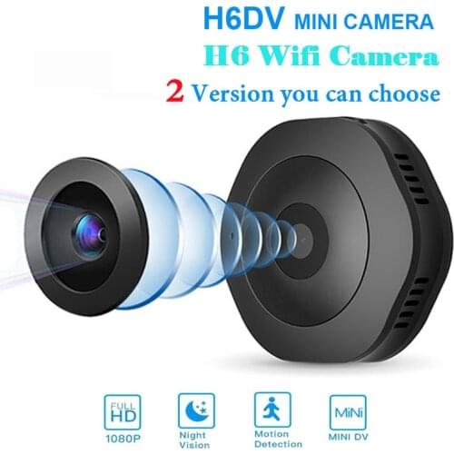 H6 DV/Wifi Micro Camera Night Version Mini Action Camera With Motion Sensor Camcorder Voice Video Recorder Small Cam