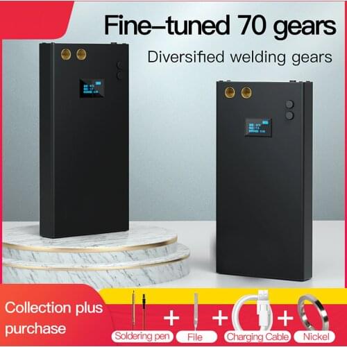 Mini Spot Welder Machine 70Gears Adjustable Spot-welding Machine withQuick Release Pen Nickel Plate for18650 Battery Spot Welder
