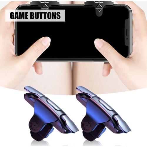 Mobile Game Controller Trigger Smartphone Sensitive Controller Joystick Control Push-button for Smart Cell Phone ازرار ببجي