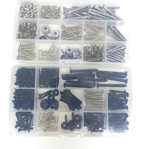 Electric Guitar Screw Kit Tool With Springs For Electric Guitar Bridge Pickup Pick Guard Tuner Switch Neck Plate Guitar Stra