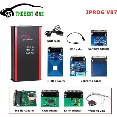 Updated V84 Iprog+ Key Programmer For ECU+IMMO+Mileage Correction+Airbag Reset To 2019 Iprog Pro Replace Tango/Carprog/Digiprog