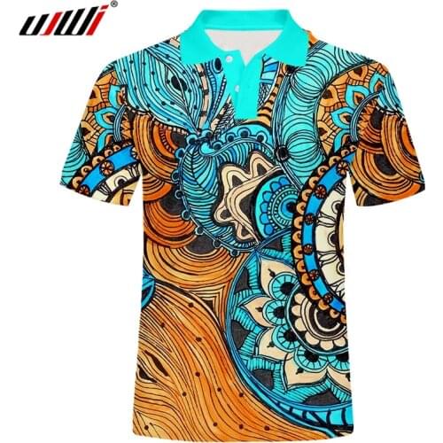 Custom Polo Totem 3D Printing Sweatshirt Design Butterfly Polo Shirt Casual Dropshipping wholesale vintage clothing Oversized
